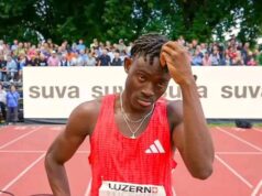 Israel Okon Sets Stunning PB As Nigerians Dominate 100m In Luzern