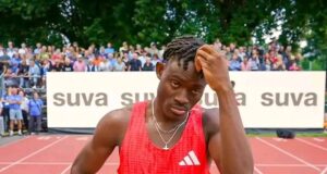 Israel Okon Sets Stunning PB As Nigerians Dominate 100m In Luzern