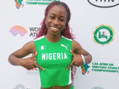 2025 CAA U-18/U-20: U.S.-High School Graduate, Hurdler Divine Bamgboye Dig For Gold In Abeokuta