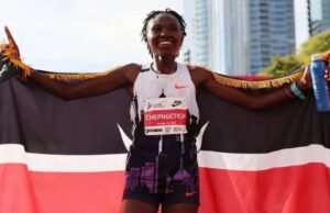 AIU Suspends Marathon World Record Holder Ruth Chepngetich For Failing Dope Test
