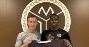 Official: Nigerian U20 Star Kparobo Arierhi Unveiled By Mjøndalen IF In Norway
