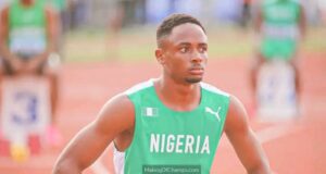 Ezekiel Eno Asuquo Delivers Silver Medal and Personal Best in Stunning 400m Performance at African U20 Championships