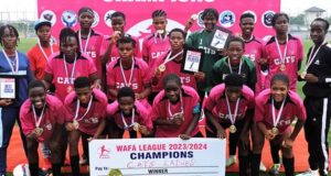 CATS Ladies FC’s Coach Chinasa Ukandu Discloses Secrets Of Team’s Success In Lagos State Women’s League