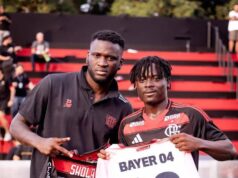 “A Privilege Meeting You – You’ve Always Been a Star and a Role Model” – Shola Ogundana To Victor Boniface