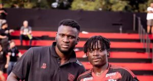 “A Privilege Meeting You – You’ve Always Been a Star and a Role Model” – Shola Ogundana To Victor Boniface