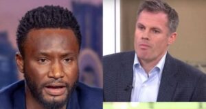 Mikel Obi Hits Back at Jamie Carragher Over Chelsea Title Claim, Questions His Credibility