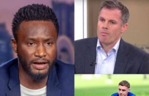 Mikel Obi Hits Back at Jamie Carragher Over Chelsea Title Claim, Questions His Credibility