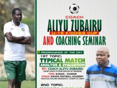 Aliyu Zubairu, Gbenga Ogunbote to Lead One-Day Coaching Clinic for Grassroots Football Coaches in Kwara