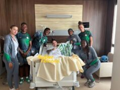 “Beyond Rivalry: Super Falcons Visit Injured South African Star Salgado In Touching Post-Match Gesture”