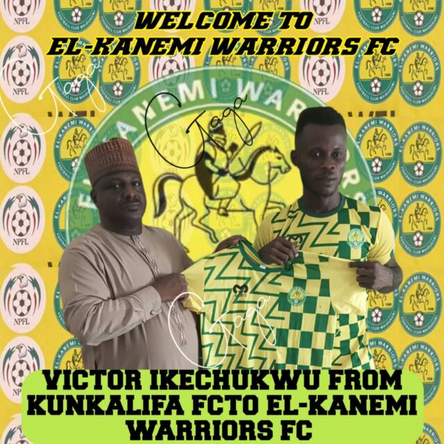 El-Kanemi Warriors FC Sign Kun Khalifa Duo, Three Others Ahead of New Season