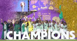 President Tinubu Declares Dollar Rain, National Honours as Super Falcons Receive Heroine’s Welcome in Abuja