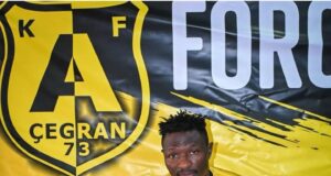 Nigerian Winger Sikiru Olatunbosun Signs For KF Arsimi 1973 Čegran In North Macedonia