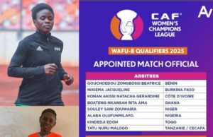 Two Nigerian Referees, Bayelsa Queens Set for WAFU-B Women’s Champions League