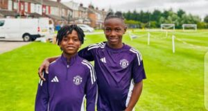 Three Nigerian Kids Make Waves At Manchester United U7 As “Oket Bros” Fly the Flag Proudly