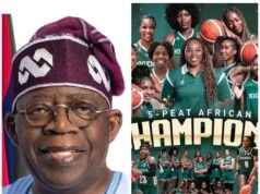 BREAKING: Tinubu Rewards D’Tigress with $100K, Plots of Land, and National Honour After AfroBasket Triumph