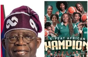 Tinubu Hails D’Tigress on Historic Afrobasket Victory