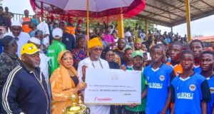 Owu Ita-Iyalode Crowned Champions at 2025 Oba Matemilola U-15 Football Final And 61st Birthday Celebration.