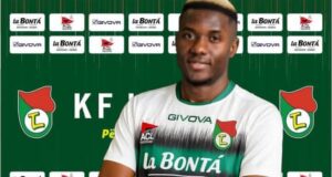 Nigerian Rising Star Edward Unuigbeje Joins KF Lushnja, Set To Spark Goal-Scoring Fireworks In Albania