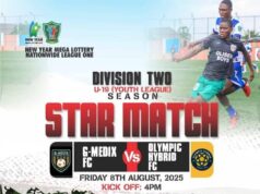G Medix FC, Olympic Hybrid FC Clash In 2025 NLO U19 Season Opener