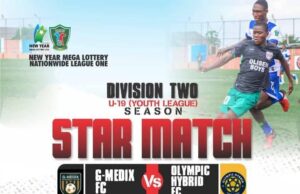 G Medix FC, Olympic Hybrid FC Clash In 2025 NLO U19 Season Opener