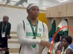 Motherhood & Medal: Sarah Ogoke Breastfeeds Her Baby Amid AfroBasket Glory