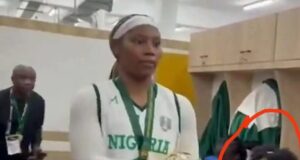 Motherhood & Medal: Sarah Ogoke Breastfeeds Her Baby Amid AfroBasket Glory