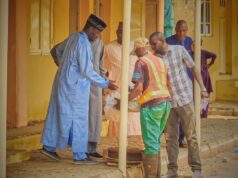 Yobe Desert Stars Fc Chairman, Mohammed Alkali Inspects Ongoing Renovation At Players’ Camp Ahead of Return And Screening.