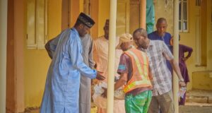 Yobe Desert Stars Fc Chairman, Mohammed Alkali Inspects Ongoing Renovation At Players’ Camp Ahead of Return And Screening.