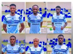 Newly Promoted NPFL side Barau FC Announce the Signing of 10 New Players.