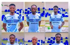 Newly Promoted NPFL side Barau FC Announce the Signing of 10 New Players.