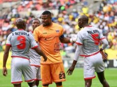 Super Eagles Goalkeeper Stanley Nwabali Commands Spotlight with Stellar Display in Chippa United’s Draw Against Sundowns