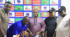 Lobi Stars Football Club Officially Unveiled Coach Abubakar Bala for NPFL Return