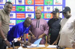 Lobi Stars Football Club Officially Unveiled Coach Abubakar Bala for NPFL Return