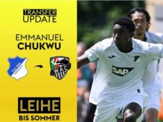 Chukwu Emmanuel Secures Loan Move to Austrian Bundesliga Side Wolfsberger AC