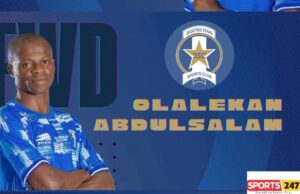 Shooting Stars SC Signed Olalekan AbdulSalam Ahead of the New Season Opener against Bayelsa United
