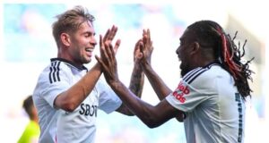 EPL: Iwobi Assist Salvages Point for Fulham, Ends Manchester United’s Winning Streak at Craven Cottage