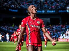 Super Eagles Midfielder Christantus Uche Set for €20m Move to Wolves