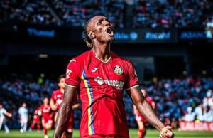 Super Eagles Midfielder Christantus Uche Set for €20m Move to Wolves