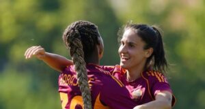 Super Falcons Duo Shine as Roma Edge Closer to UEFA Women’s Champions League Group Stage
