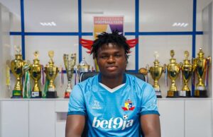 J E S U S ! Reactions Trail Remo Stars’ Unveiling of CHAN Super Eagles Defender Leonard Ngenge