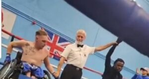 Nigeria’s Tony Adebayo Adesanya Defeats Britain’s Danny Higgins at World Adaptive Boxing Event