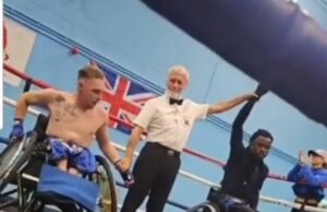 Nigeria’s Tony Adebayo Adesanya Defeats Britain’s Danny Higgins at World Adaptive Boxing Event