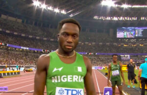 Nigeria’s New Men’s 200m Sensation Udodi Onwuzurike Seeks Future Glory, After Placing 7th In Tokyo 2025 Semi-final
