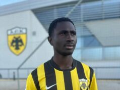 Nigerian Prospect Ayuba Isaac Completes First Professional Move to AEK Athens