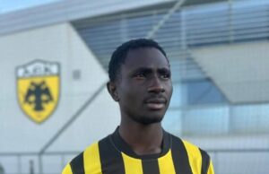 Nigerian Prospect Ayuba Isaac Completes First Professional Move to AEK Athens