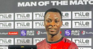Nigerian Forward Awujoola Sodiq Strikes In Egypt As Ceramica Cleopatra Edge Smouha