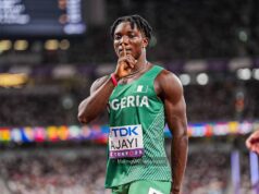 Ajayi Storms into Men’s 100m Final at World Athletics Championships