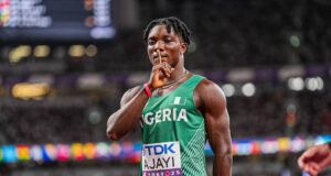 Ajayi Storms into Men’s 100m Final at World Athletics Championships