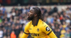 Just-In: Arokodare Opens Wolves Account With Late Strike to Seal Carabao Cup Win Over Everton
