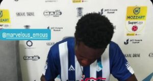 Marvelous Emous Signs First Professional Contract with Serbian Side FK Tekstilac Odžaci